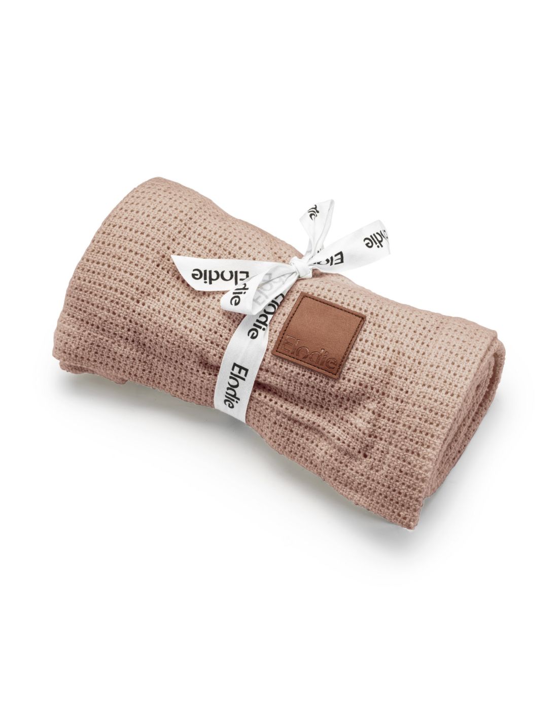 Sommer Strickdecke Cellular Powder Pink
