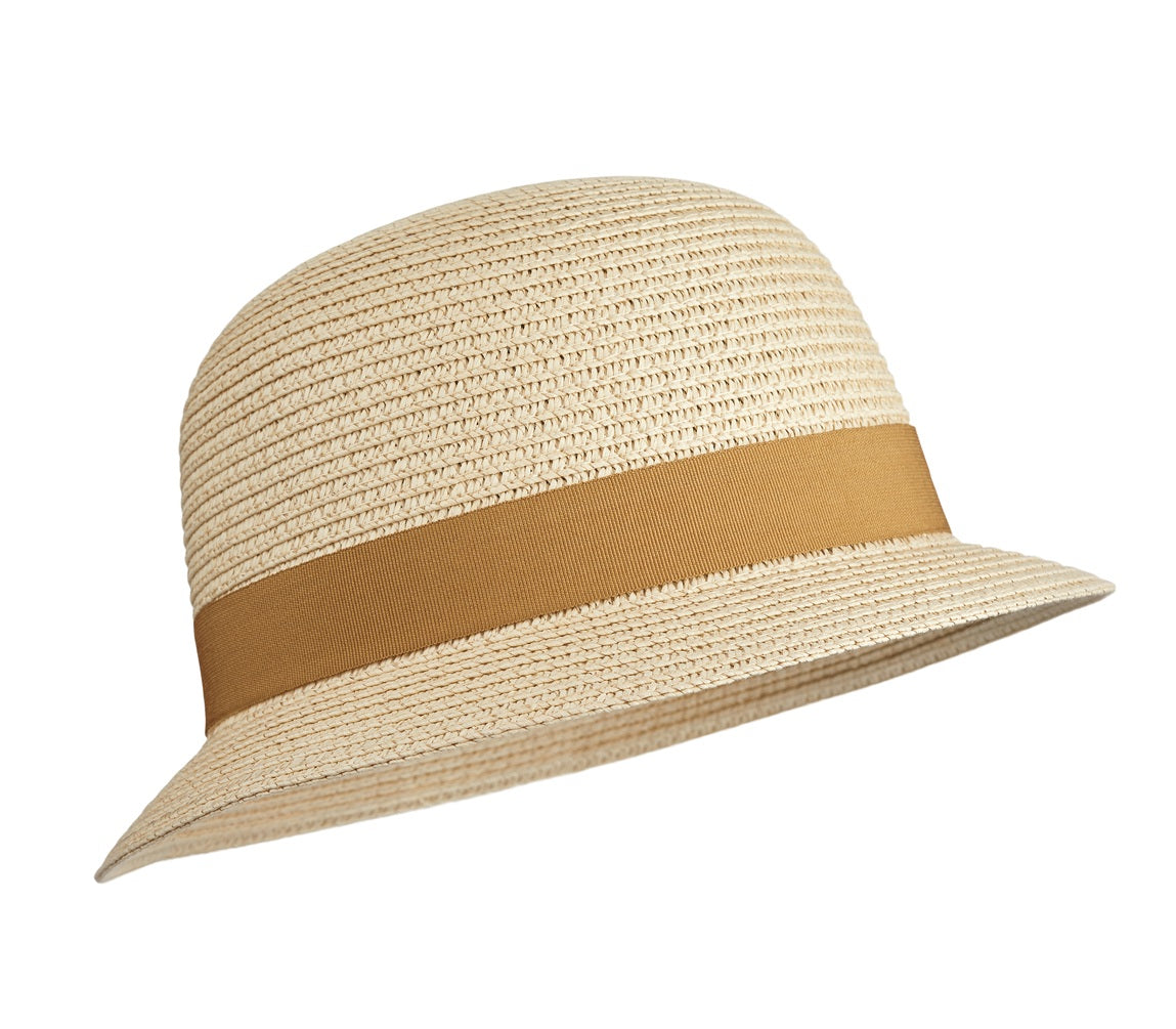 Chapeau de paille Balder Caramel doré