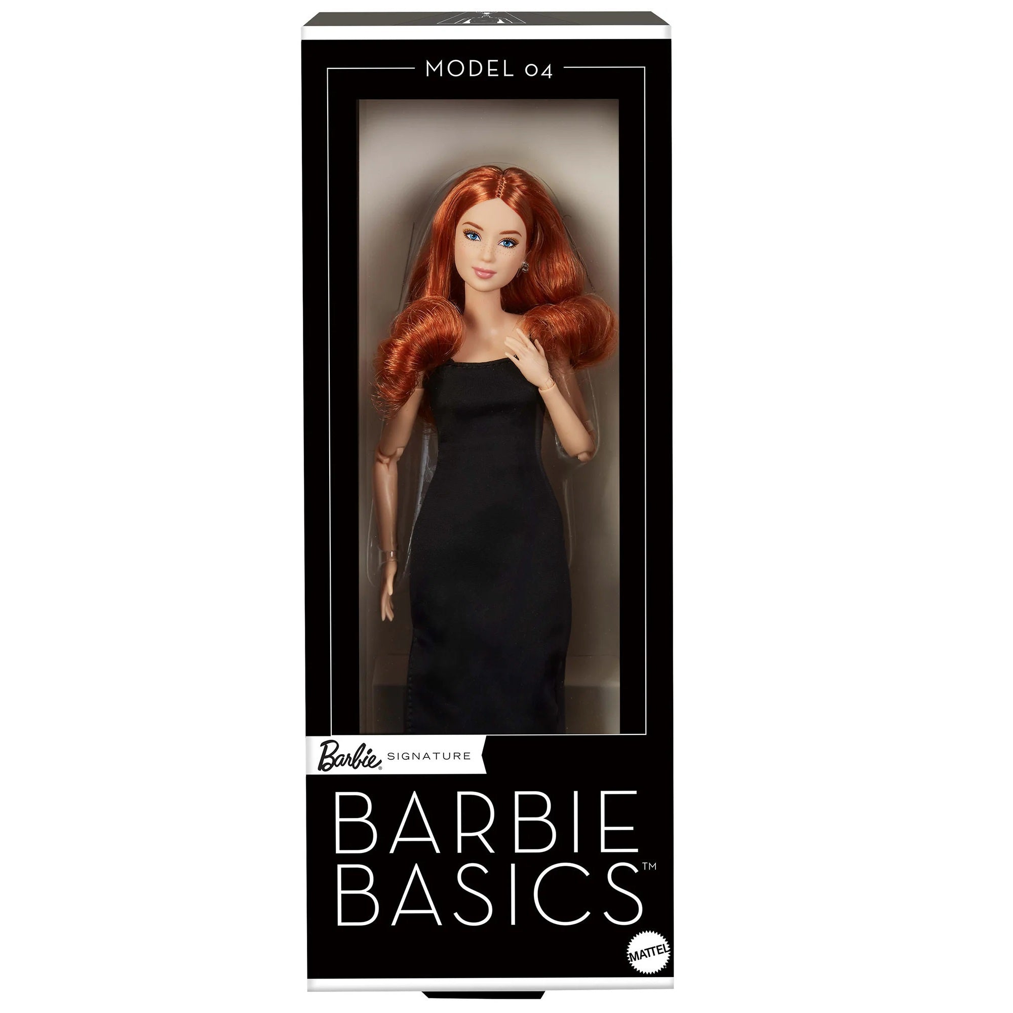 Basics Model mit rotem Haar