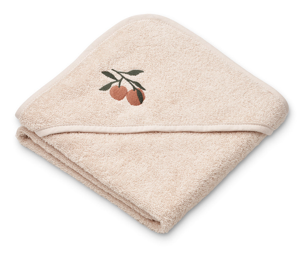 Louie Kapuzen Badetuch Peach Sea Shell (Grösse Kleinkind)