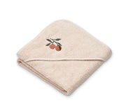 Badu Kapuzen Badetuch Peach Sea Shell (Grösse Baby)