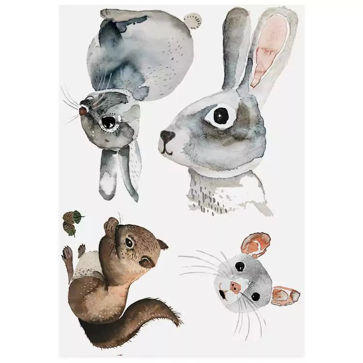 Bügelbilder Bunny und Freunde