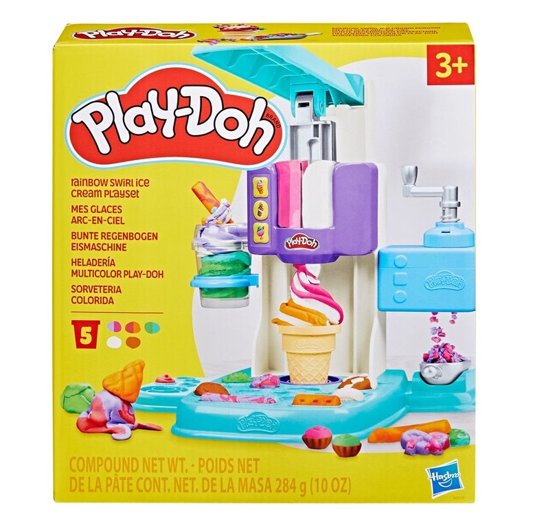 Bunte Regenbogen Eismaschine