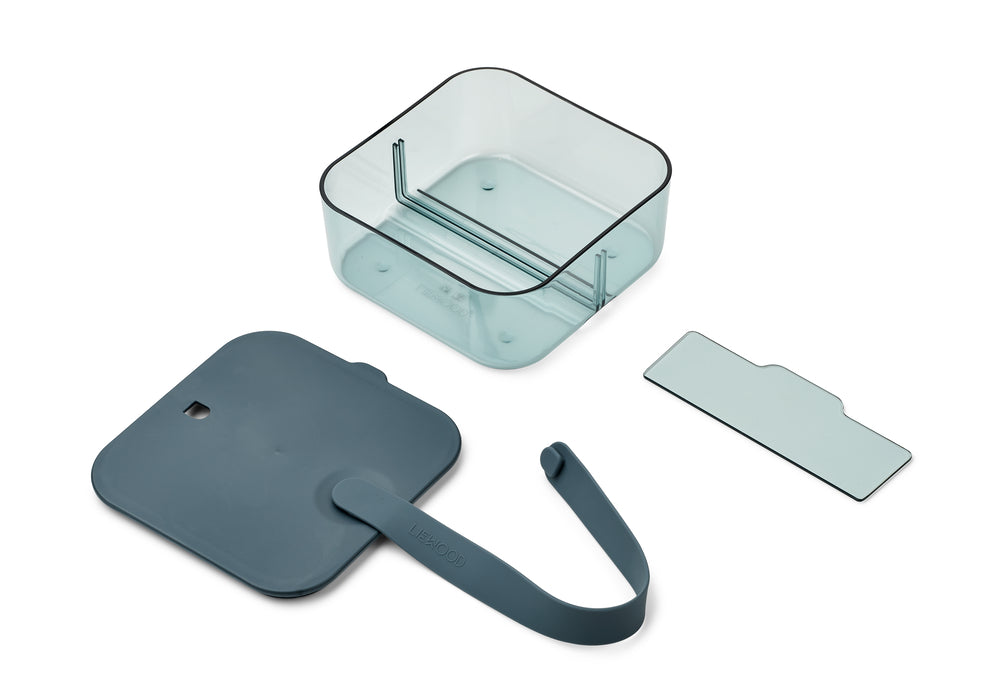 Carin Lunchbox Klein Whale Blue