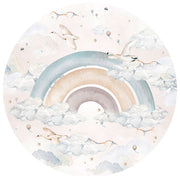 Lot de pailles en silicone Zoe, bleu multicolore
