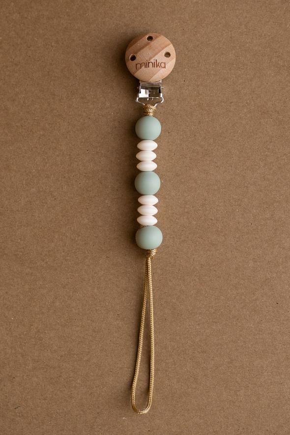 Lot de pailles en silicone Zoe, bleu multicolore