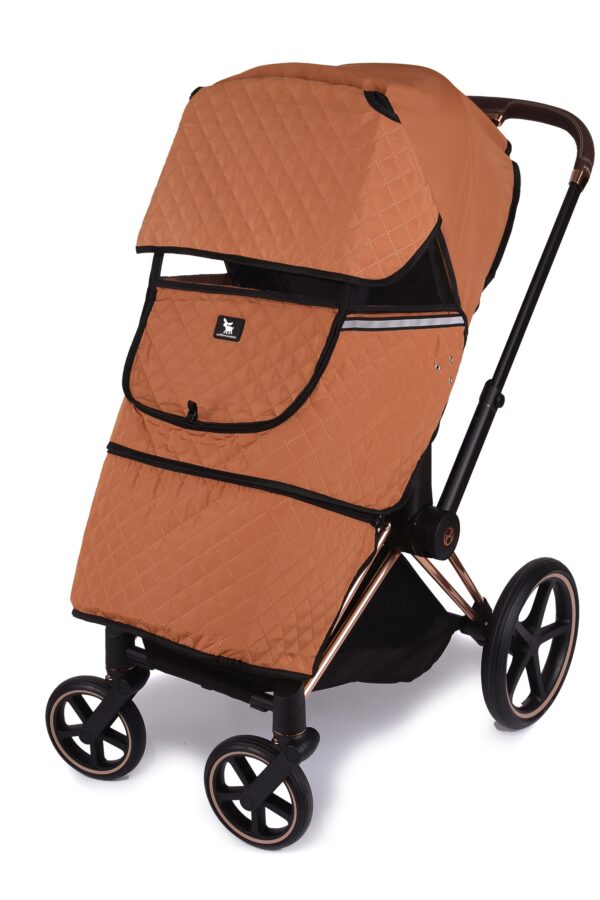 Wetterschutz Regenschutz Kinderwagen Jungle Green