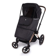 Wetterschutz Regenschutz Kinderwagen Schwarz