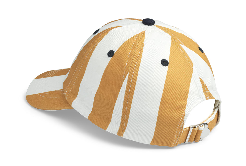 Casquette Danny Rayures Jaune Doux
