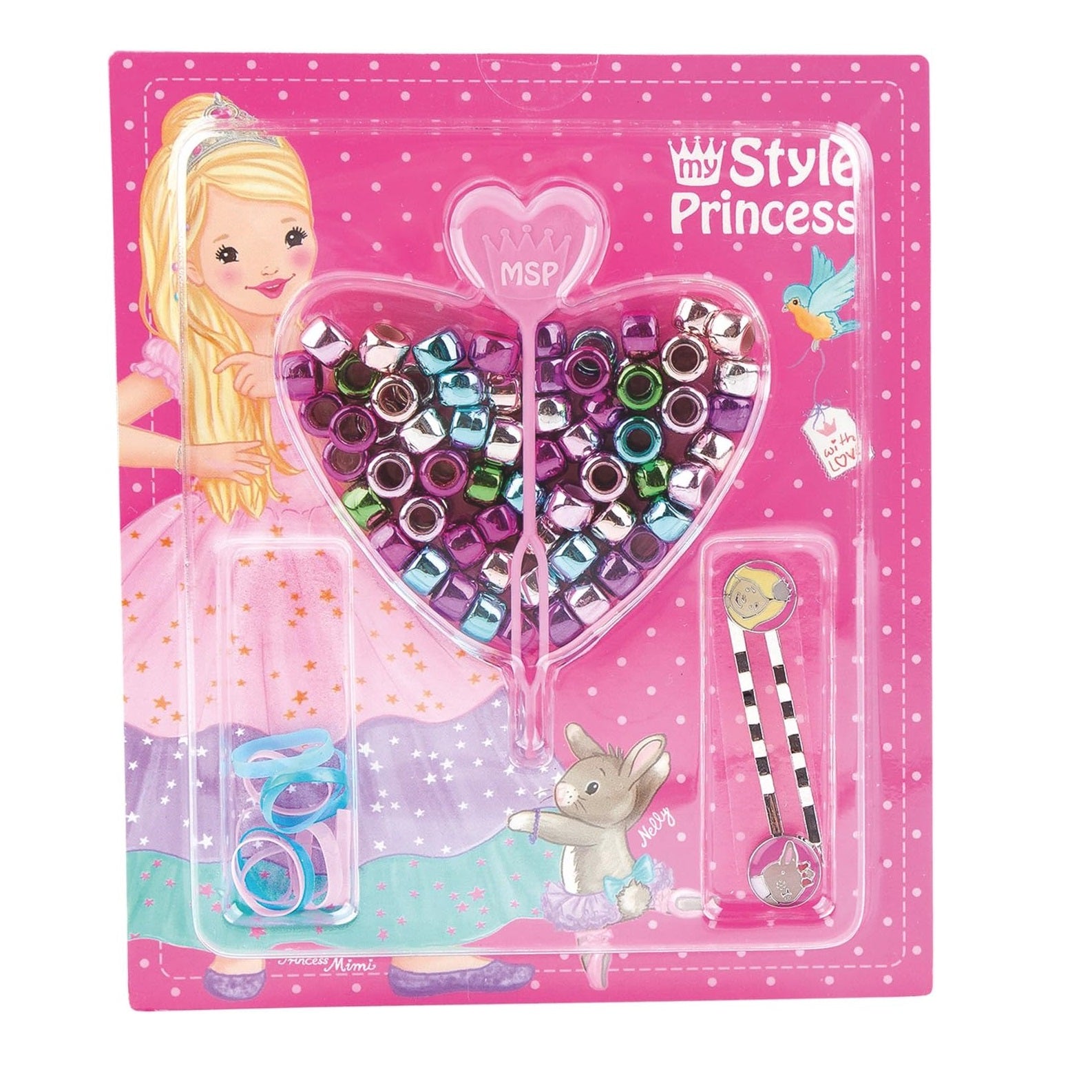 Ensemble de jouets Henrik 2 pièces Rouge Pomme - Rose