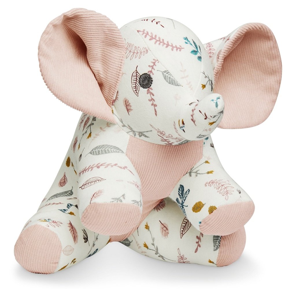 Kuscheltier Elefant Pressed Leaves Rose