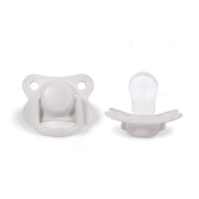 Schnuller 2er Set Weiss 6+ Monate