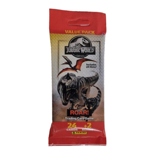 Jurassic World Roar. Trading Cards Fat Pack