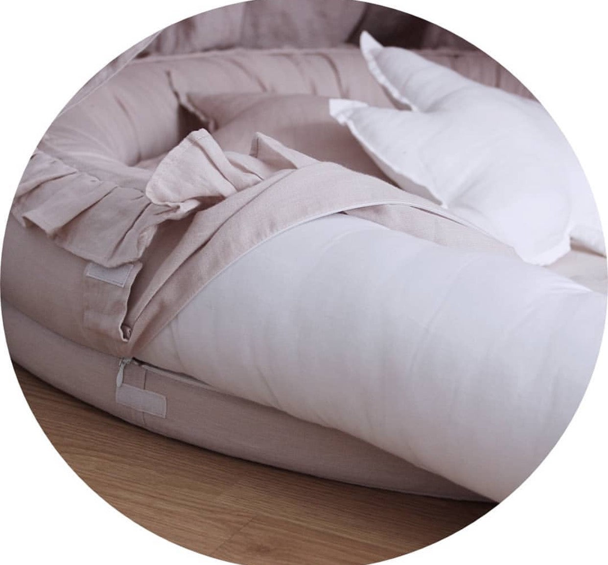 Junior Nest Basic without Ruffles Dark Blue