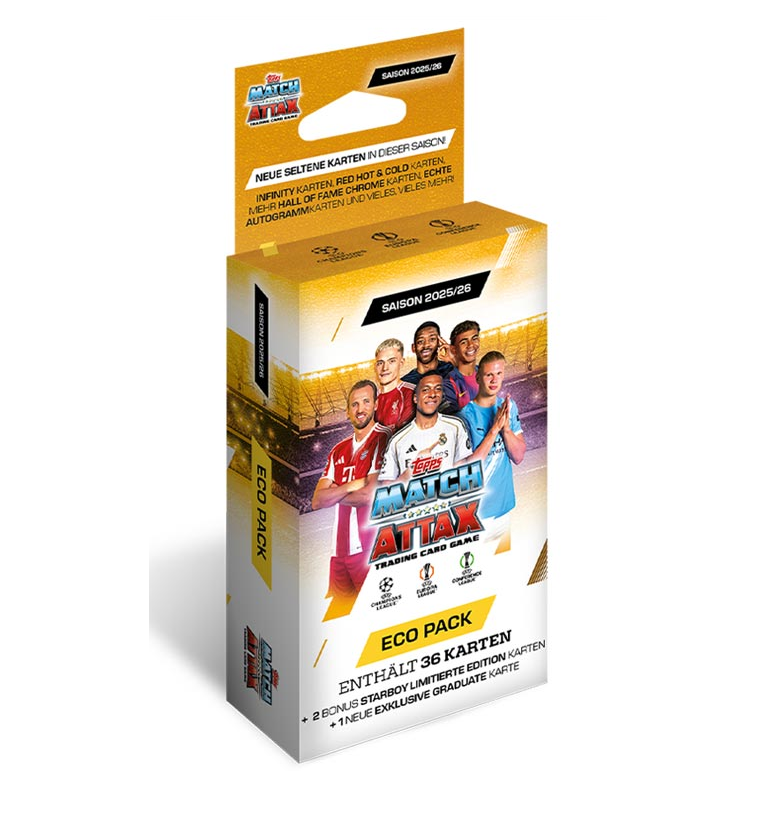 UEFA Champions League Match Attax 2025/2026 TC – ECO PACK