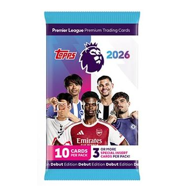 Cartes à collectionner Premier League 2025/2026 - 1 booster
