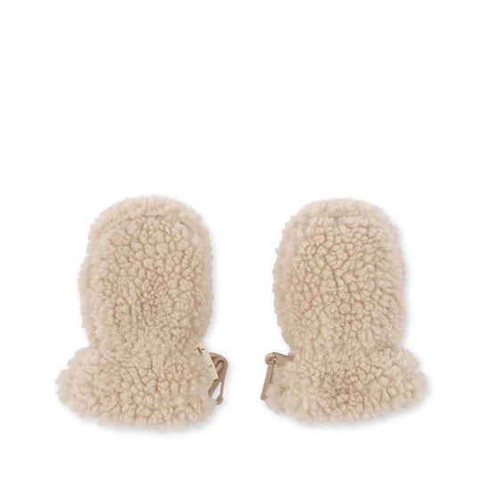 Baby Fäustling Teddy Cream