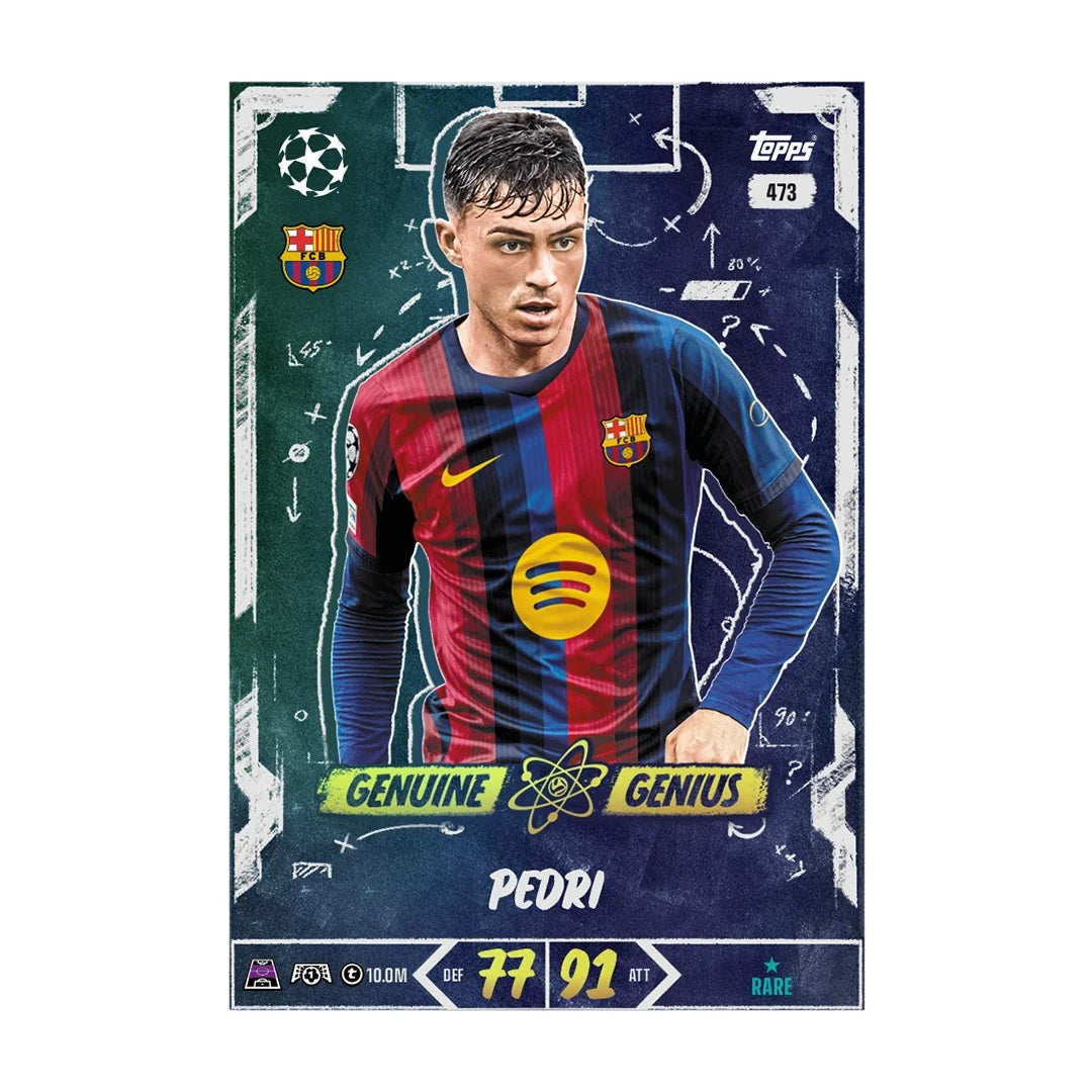 UEFA Champions League Club Competition Match Attax 2026/2027 - 1 Booster