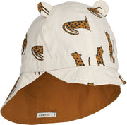 Gorm Reversible Sun Hat Leopard Sandy