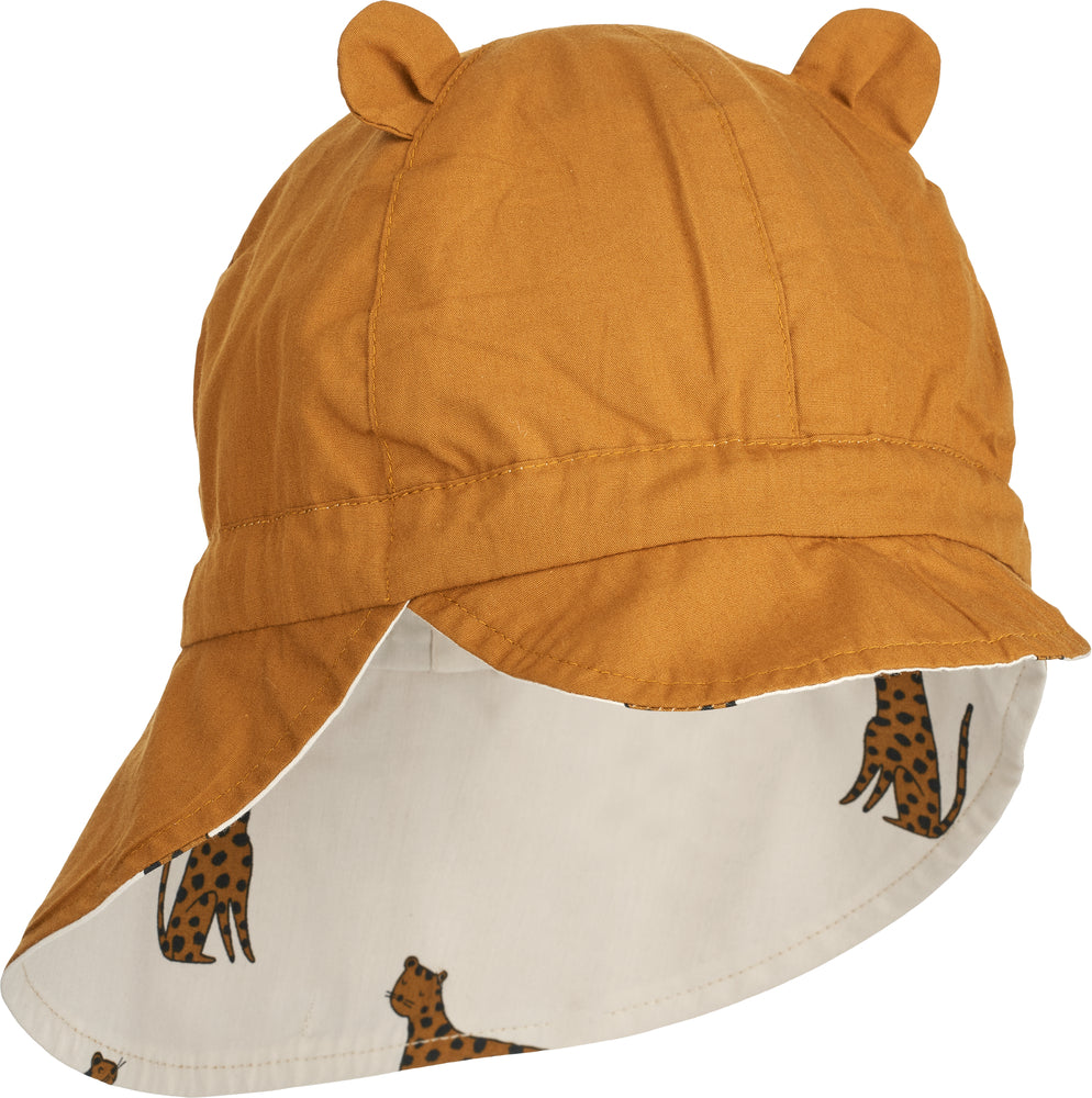 Gorm Reversible Sun Hat Leopard Sandy