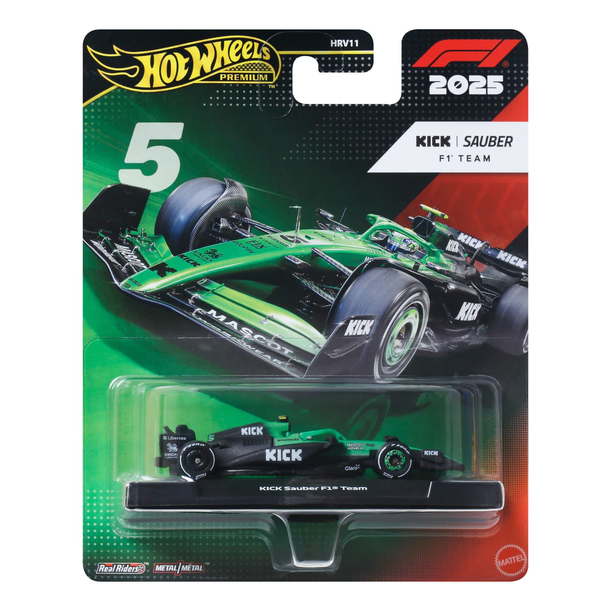 Formula 1® 2025 Premium Kick Sauber Team #5 Gabriel Bortoleto