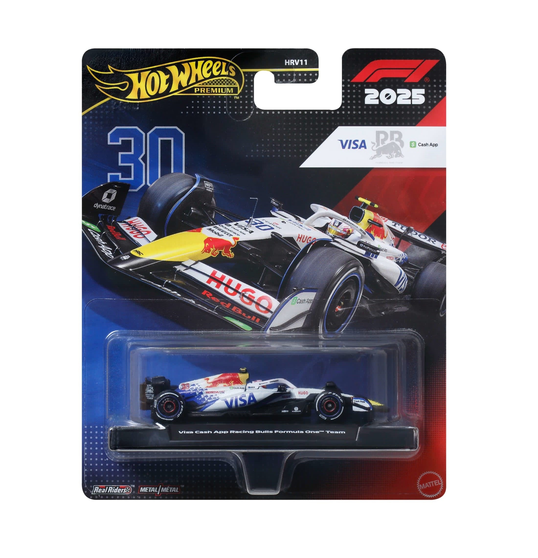 Formula 1® 2025 Premium Visa Cash App Racing Bulls Team #30 Liam Lawson
