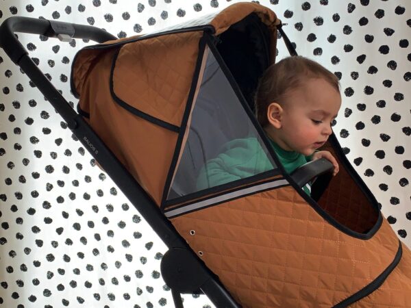 Wetterschutz Regenschutz Kinderwagen Jungle Green