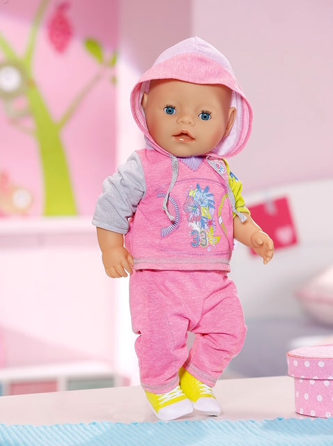 Jogging Kleiderset für Baby Born Puppe