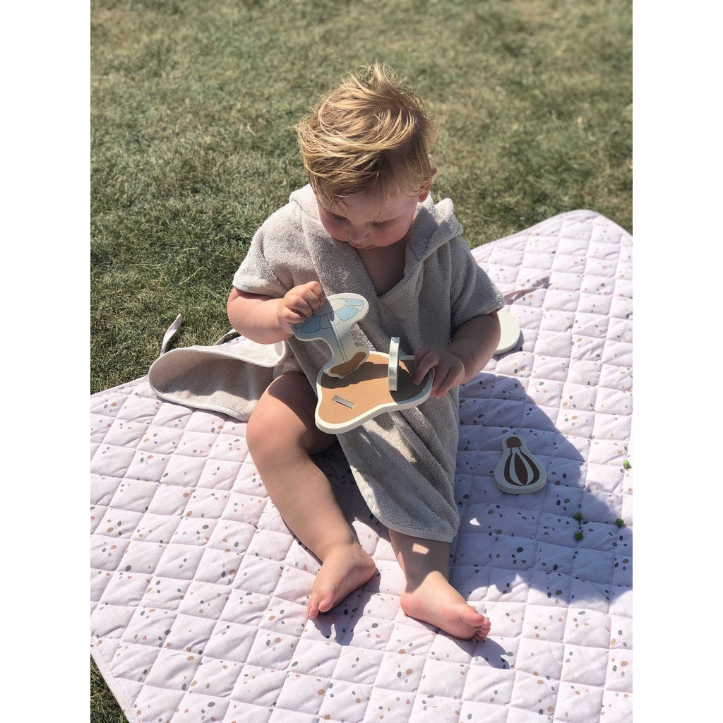 Picknick- und Krabbeldecke Punkte