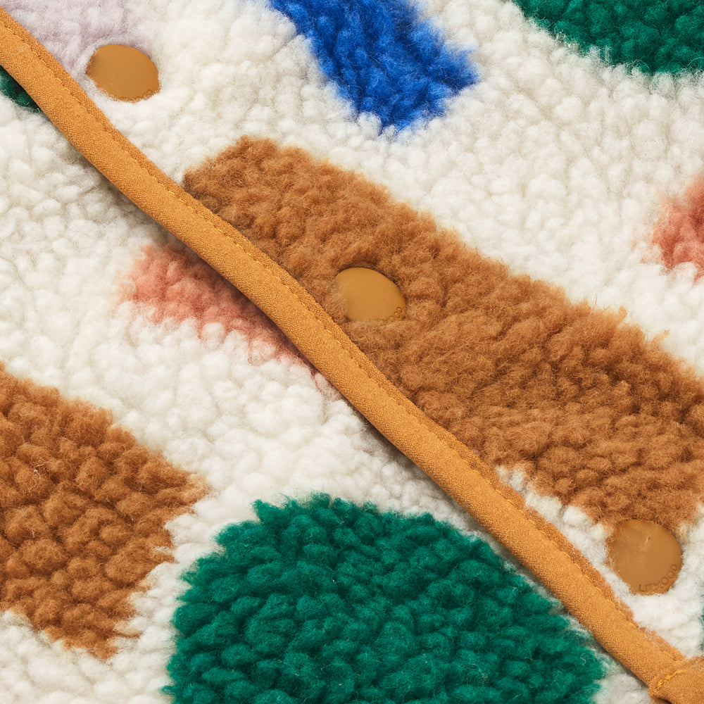 Inge Teddyjacke Übergangszeit Paint Stroke