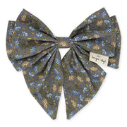 Écharpes bandana balinaises pour véhicules - Mélange bleu tourterelle