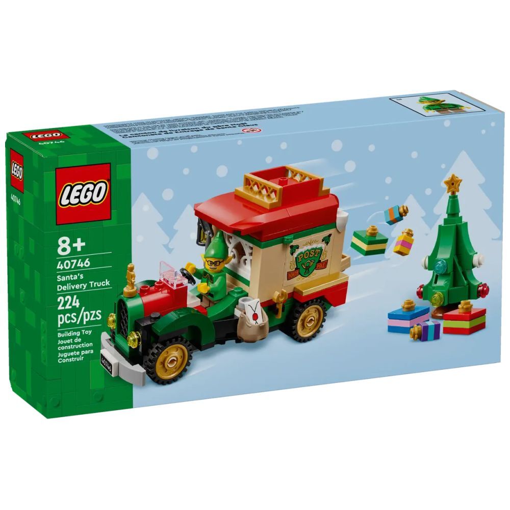Lieferwagen des Weihnachtsmanns