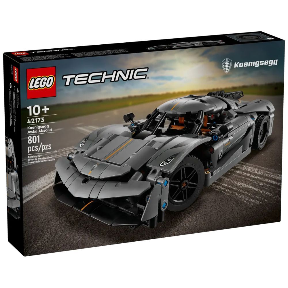 Koenigsegg Jesko Absolut supercar in grey