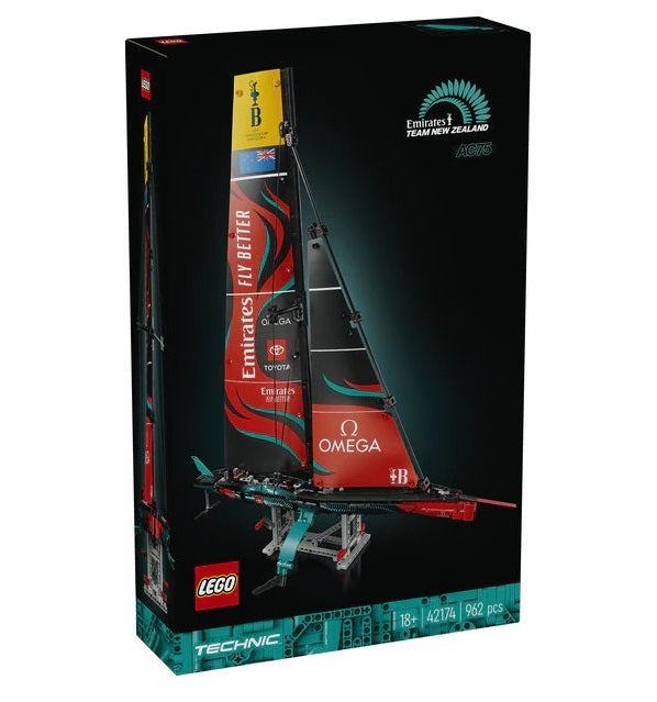 Emirates Team New Zealand AC75 racing yacht