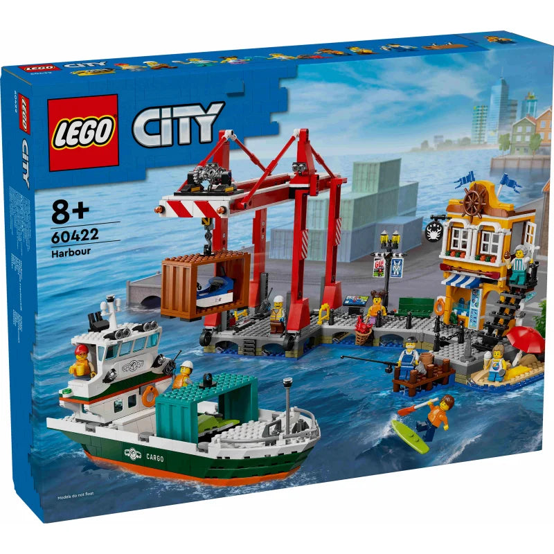 Port avec cargo