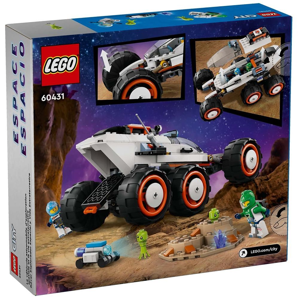 Weltraum-Rover mit Außerirdischen
