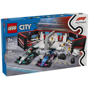 F1 Garage & Mercedes-AMG & Alpine Cars