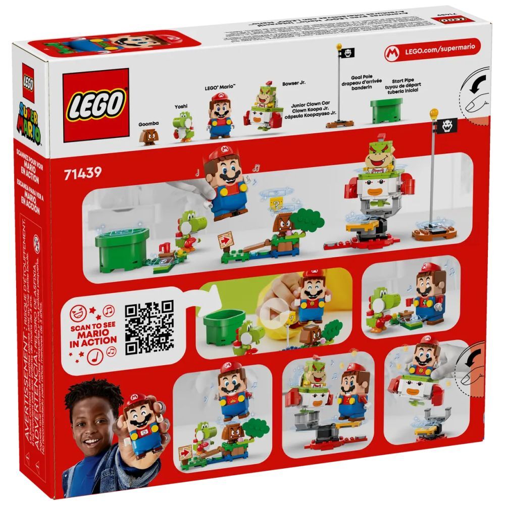 Des aventures avec le jeu interactif LEGO® Mario™