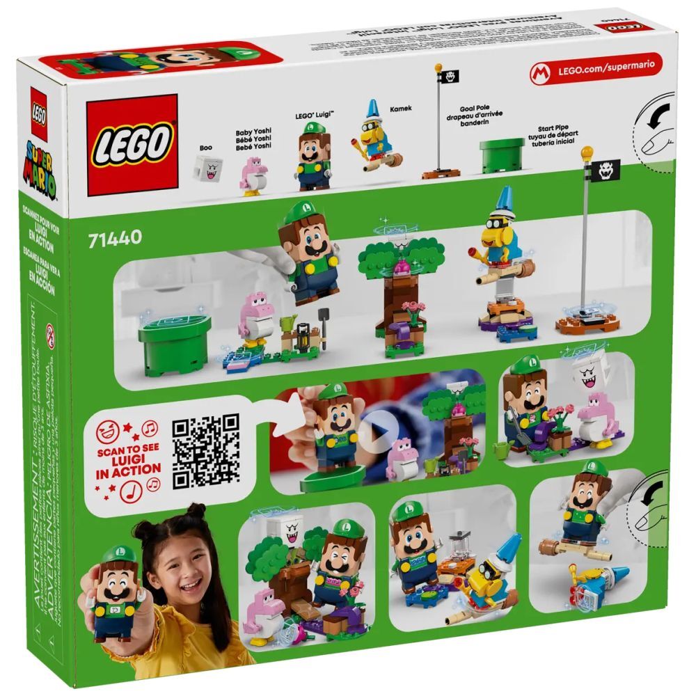 Aventures avec le LEGO Luigi interactif