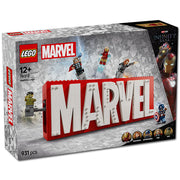 MARVEL Logo & Minifiguren