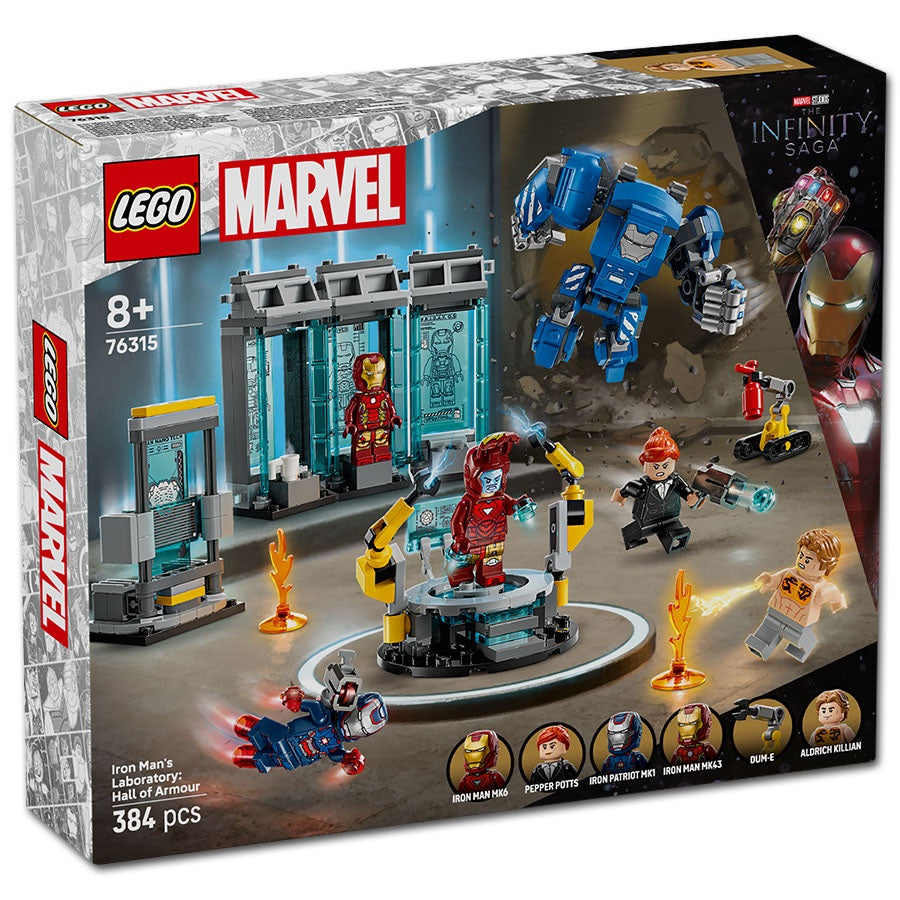 Iron Mans Labor: Halle der Rüstungen