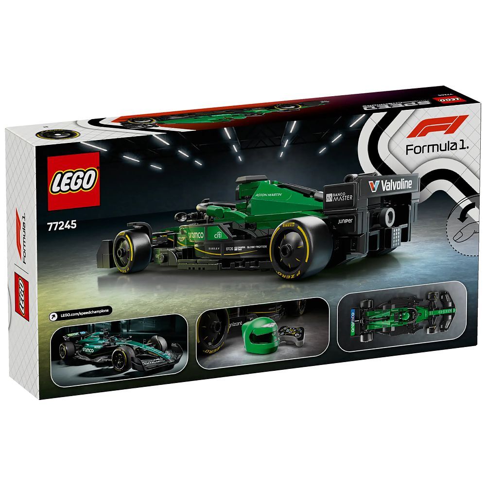 Voiture de course Aston Martin Aramco F1 AMR24