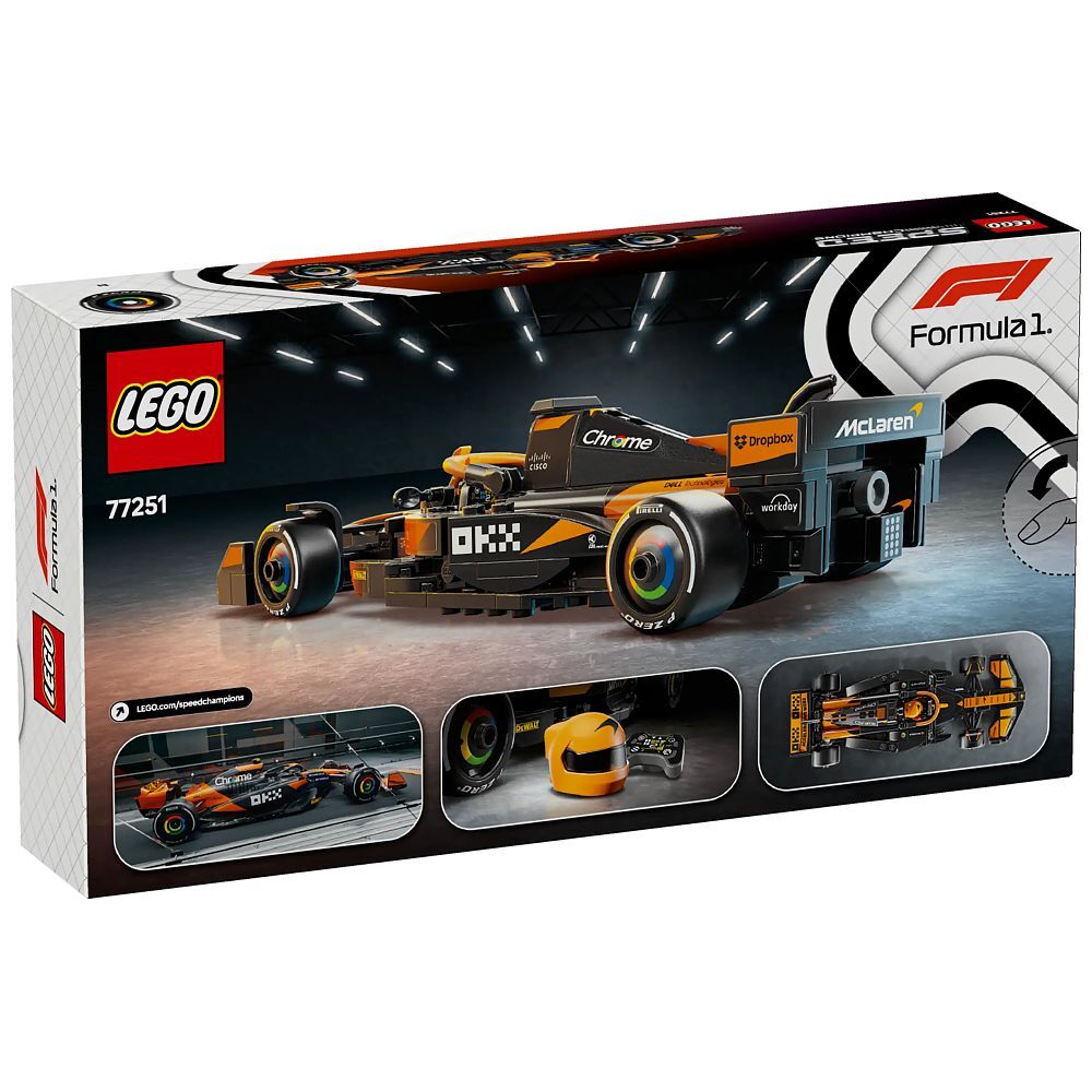 Voiture de course McLaren F1 Team MCL38
