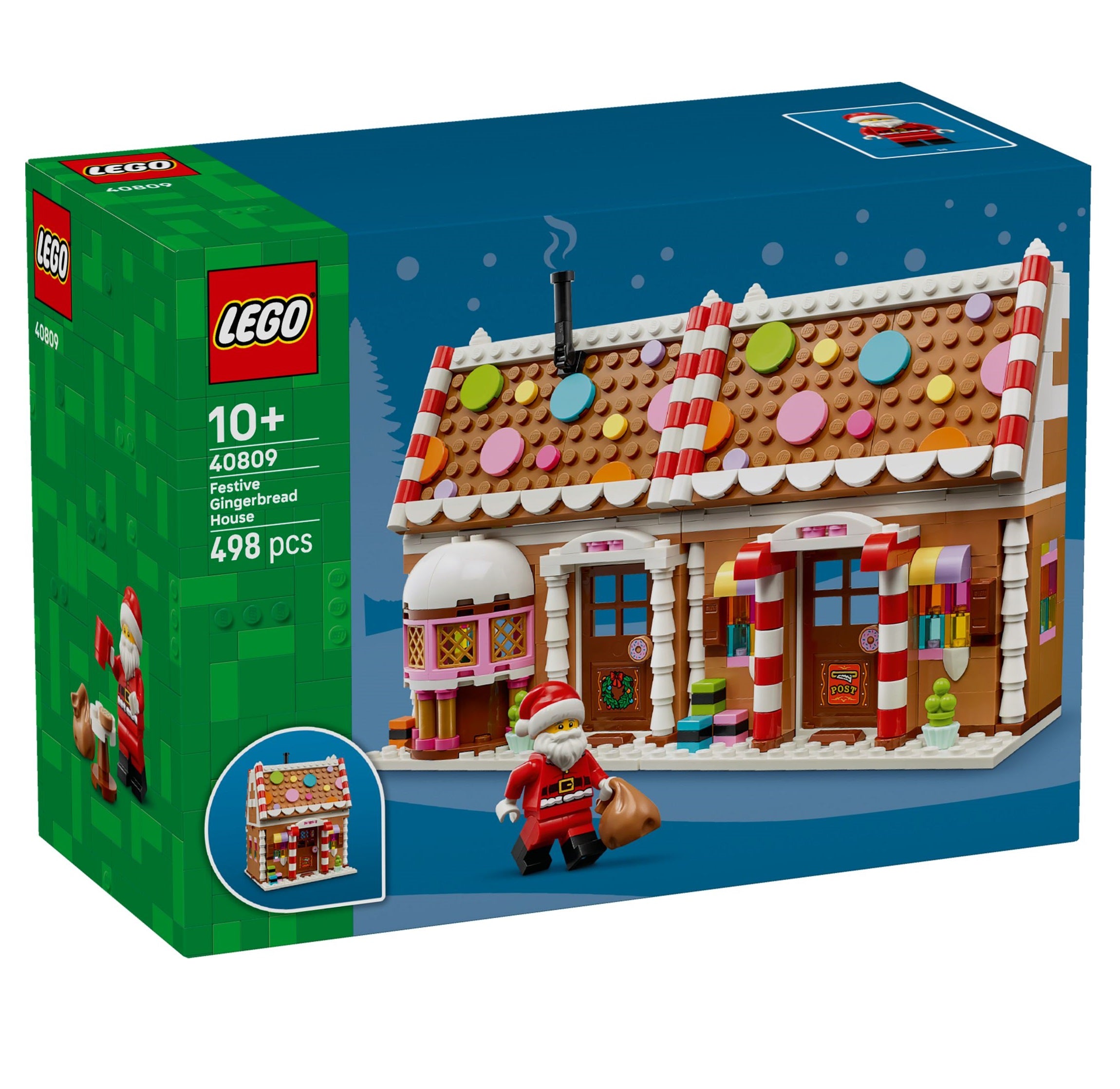 Weihnachtliches Lebkuchenhaus