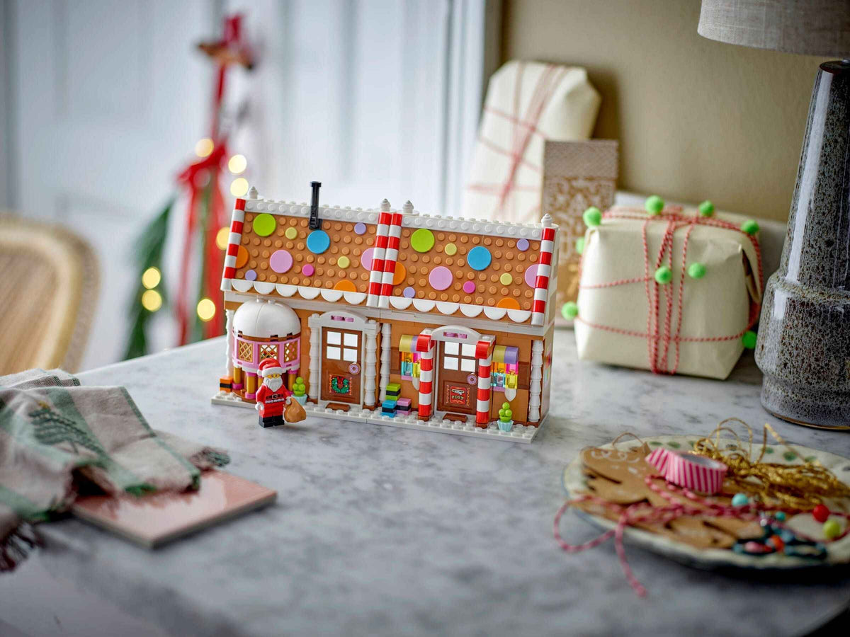 Weihnachtliches Lebkuchenhaus