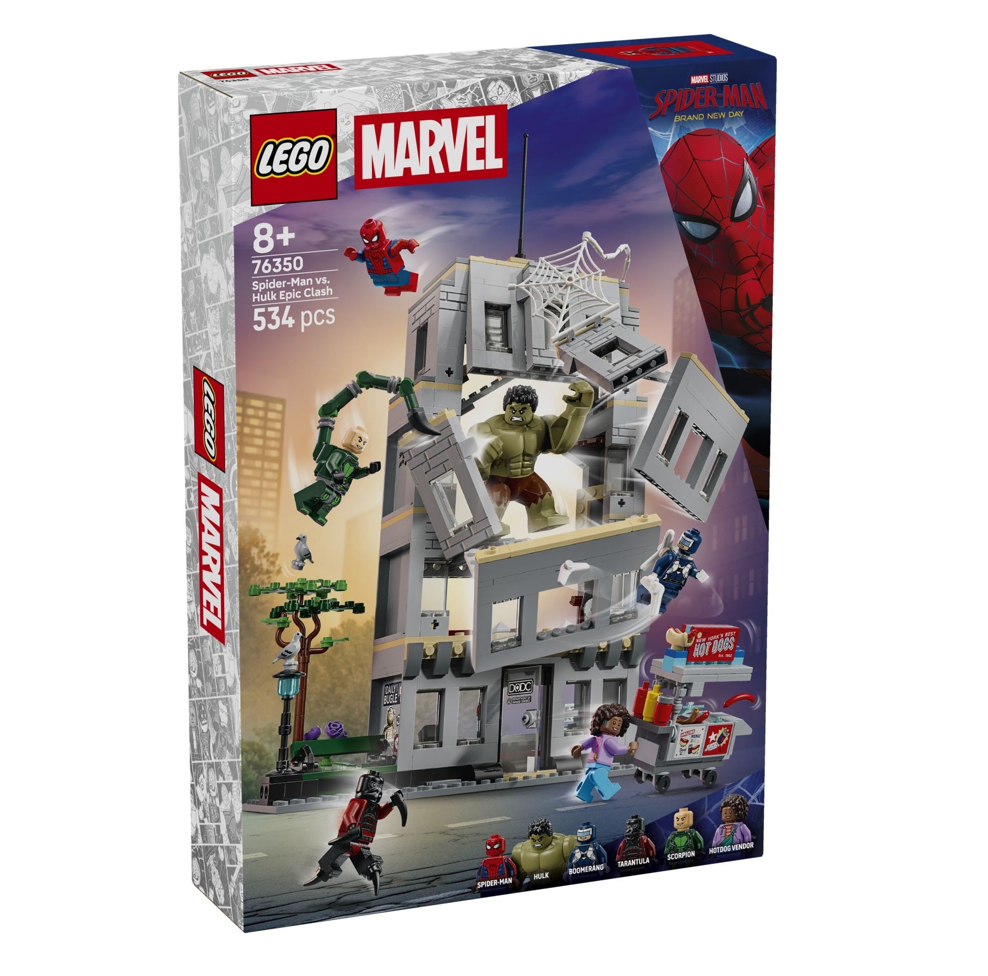 Großer Showdown: Spider-Man vs. Hulk