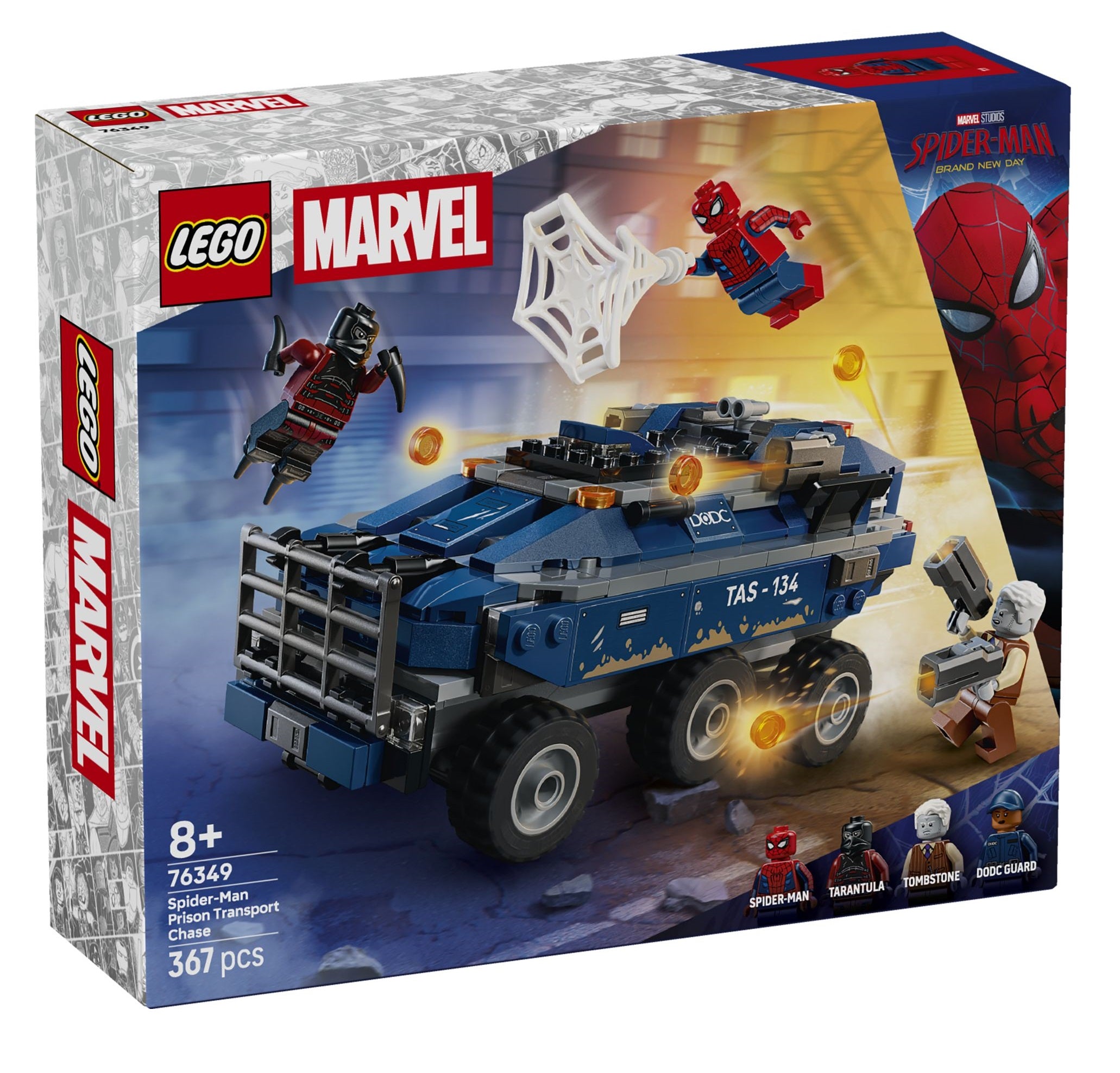 Spider-Man Jagt den Gefängnistransporter