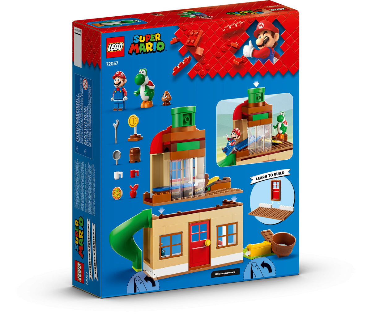 Yoshi besucht Marios Haus