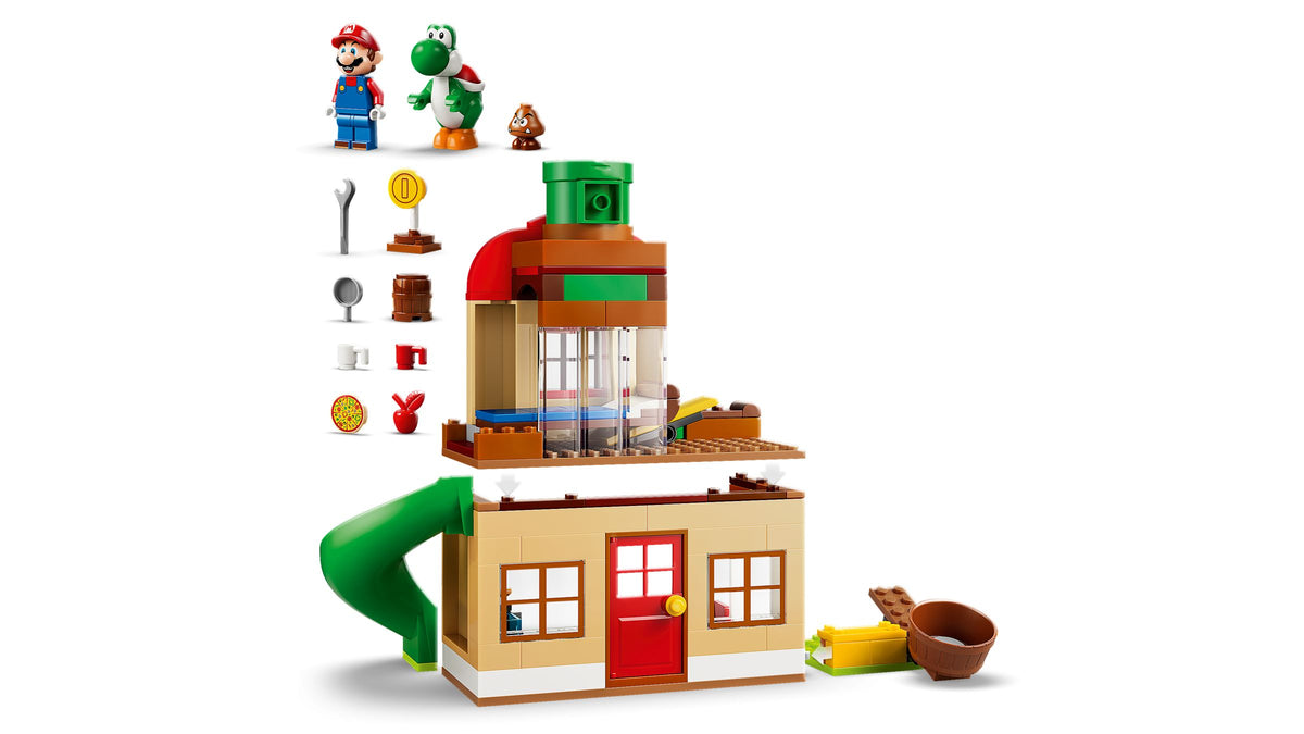 Yoshi besucht Marios Haus