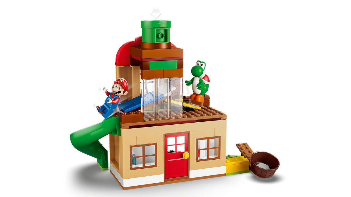 Yoshi besucht Marios Haus
